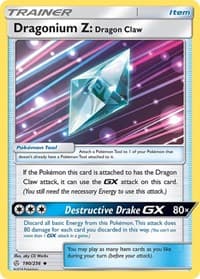 Dragonium Z: Dragon Claw - SM - Cosmic Eclipse - Pokemon card