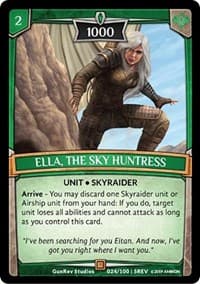 Ella, the Sky Huntress - Revelations - Argent Saga TCG card