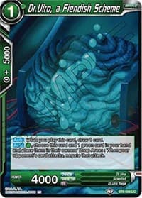 Dr.Uiro, a Fiendish Scheme - Malicious Machinations - Dragon Ball Super: Masters card