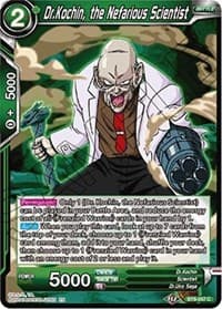 Dr.Kochin, the Nefarious Scientist - Malicious Machinations - Dragon Ball Super: Masters card