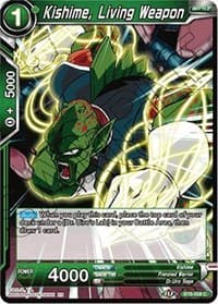 Kishime, Living Weapon - Malicious Machinations - Dragon Ball Super: Masters card