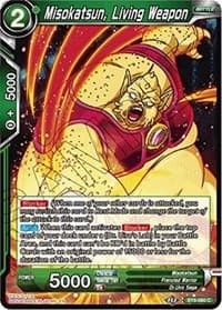 Misokatsun, Living Weapon - Malicious Machinations - Dragon Ball Super: Masters card