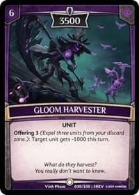 Gloom Harvester - Revelations - Argent Saga TCG card