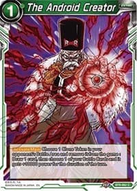 The Android Creator - Malicious Machinations - Dragon Ball Super: Masters card