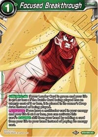 Focused Breakthrough - Malicious Machinations - Dragon Ball Super: Masters card