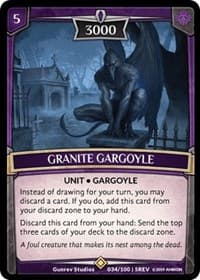 Granite Gargoyle - Revelations - Argent Saga TCG card