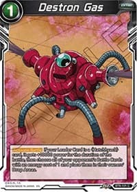 Destron Gas - Malicious Machinations - Dragon Ball Super: Masters card