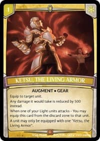 Ketsu, the Living Armor - Revelations - Argent Saga TCG card
