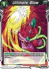 Ultimate Blow - Malicious Machinations - Dragon Ball Super: Masters card