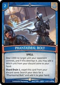 Phantasmal Bolt - Revelations - Argent Saga TCG card