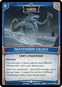 Phantasmal Gigant - Revelations - Argent Saga TCG card