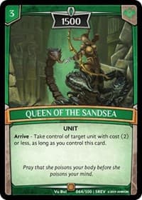 Queen of the Sandsea - Revelations - Argent Saga TCG card