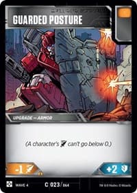 Guarded Posture - War for Cybertron: Siege II - Transformers TCG card