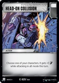 Head-On Collision - War for Cybertron: Siege II - Transformers TCG card