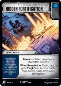 Hidden Fortification - War for Cybertron: Siege II - Transformers TCG card