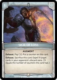 Sigil of Loss - Revelations - Argent Saga TCG card