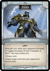 Silverstone Sentinel - Revelations - Argent Saga TCG card