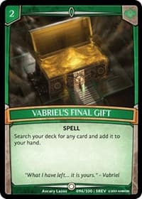 Vabriel's Final Gift - Revelations - Argent Saga TCG card