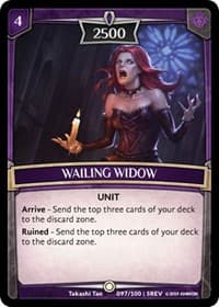 Wailing Widow - Revelations - Argent Saga TCG card