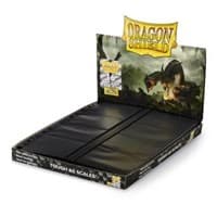 Dragon Shield Non-Glare Double Sided Center-Loaded 16-Pocket Pages - Clear (50-Pack) - Dragon Shield Protective Pages - Protective Pages card