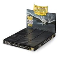 Dragon Shield Non-Glare Double Sided Side-Loading 18-Pocket Pages - Clear (50-Pack) - Dragon Shield Protective Pages - Protective Pages card