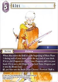 Alus - Opus X - Final Fantasy TCG card