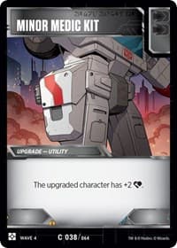 Minor Medic Kit - War for Cybertron: Siege II - Transformers TCG card