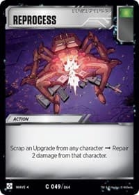 Reprocess - War for Cybertron: Siege II - Transformers TCG card