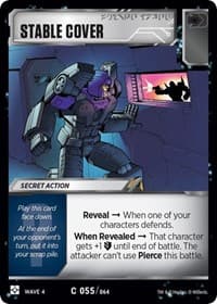Stable Cover - War for Cybertron: Siege II - Transformers TCG card
