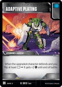 Adaptive Plating - War for Cybertron: Siege II - Transformers TCG card