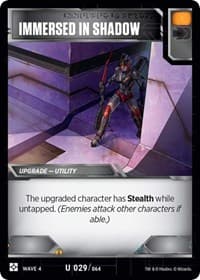 Immersed In Shadow - War for Cybertron: Siege II - Transformers TCG card