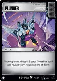 Plunder - War for Cybertron: Siege II - Transformers TCG card