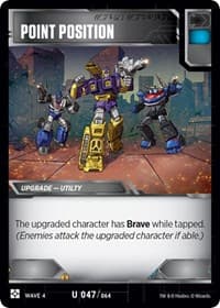 Point Position - War for Cybertron: Siege II - Transformers TCG card