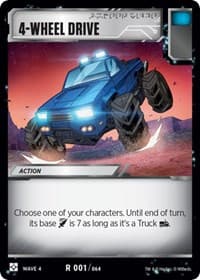 4-Wheel Drive - War for Cybertron: Siege II - Transformers TCG card
