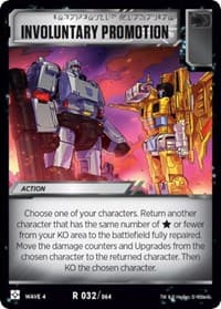 Involuntary Promotion - War for Cybertron: Siege II - Transformers TCG card