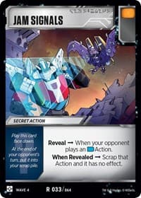 Jam Signals - War for Cybertron: Siege II - Transformers TCG card