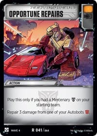 Opportune Repairs - War for Cybertron: Siege II - Transformers TCG card