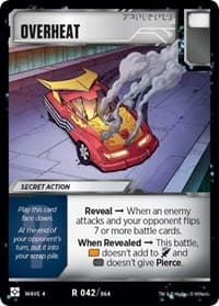 Overheat - War for Cybertron: Siege II - Transformers TCG card