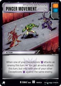Pincer Movement - War for Cybertron: Siege II - Transformers TCG card