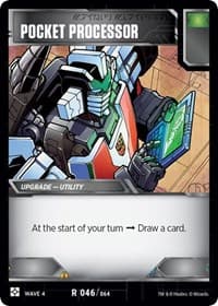Pocket Processor - War for Cybertron: Siege II - Transformers TCG card