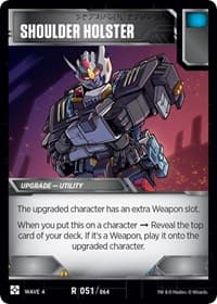 Shoulder Holster - War for Cybertron: Siege II - Transformers TCG card