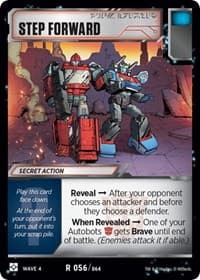 Step Forward - War for Cybertron: Siege II - Transformers TCG card