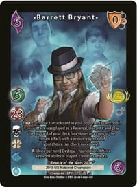 Barett Bryant (Champion Batch V Promo) - UniVersus Promos - UniVersus card