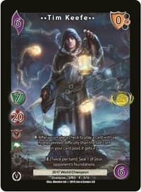 Tim Keefe (Champion Batch V Promo) - UniVersus Promos - UniVersus card