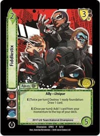 Fiddlestix (Champion Batch V Promo) - UniVersus Promos - UniVersus card