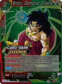 Broly, Demonic Origins - Judge Promotion Cards - Dragon Ball Super: Masters card