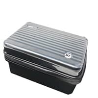 GT Luggage Deck Box - Silver - Ultra Pro Deck Boxes - Deck Boxes card