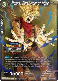 Trunks, Forerunner of Hope (Championship Final 2019) - Tournament Promotion Cards - Dragon Ball Super: Masters card