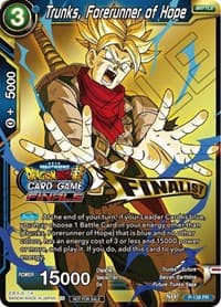 Trunks, Forerunner of Hope (Championship Final 2019) (Finalist) - Tournament Promotion Cards - Dragon Ball Super: Masters card
