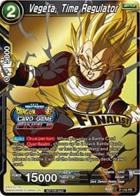 Vegeta, Time Regulator (Championship Final 2019) (Finalist) - Tournament Promotion Cards - Dragon Ball Super: Masters card